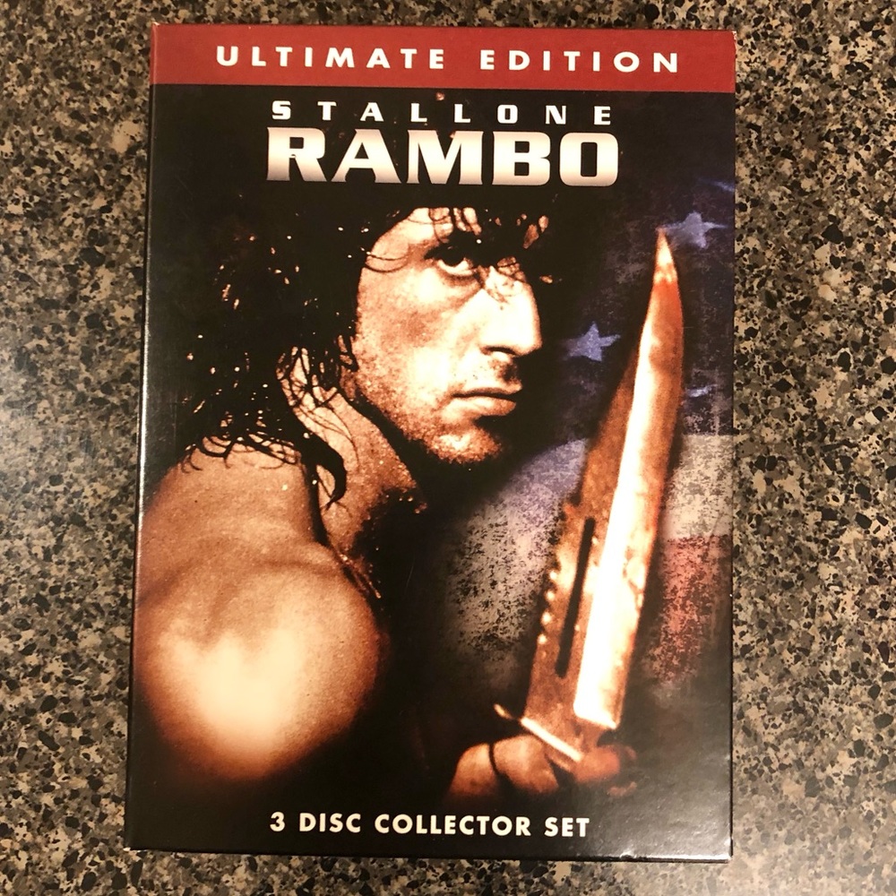 Rambo Ultimate Edition Collectors DVD Box Set